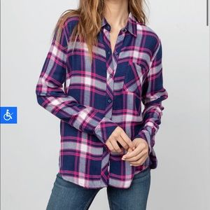 Flannel long sleeve shirt